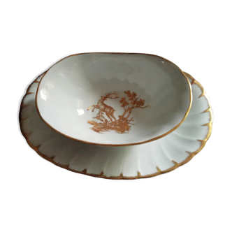 Limoges porcelain saucier