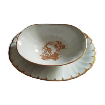 Limoges porcelain saucier