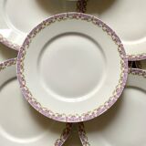 Limoges porcelain flat plates x 21
