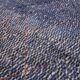 Blue Handmade Beni merirt Rug 258 x 305 cm - Abstract Wool Rug - Berber Rug