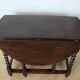 Wooden folding table, 1920s