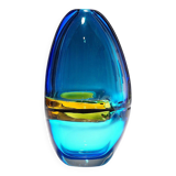 Large vase Alfredo Barbini 'double incalmo', Venice around 1968