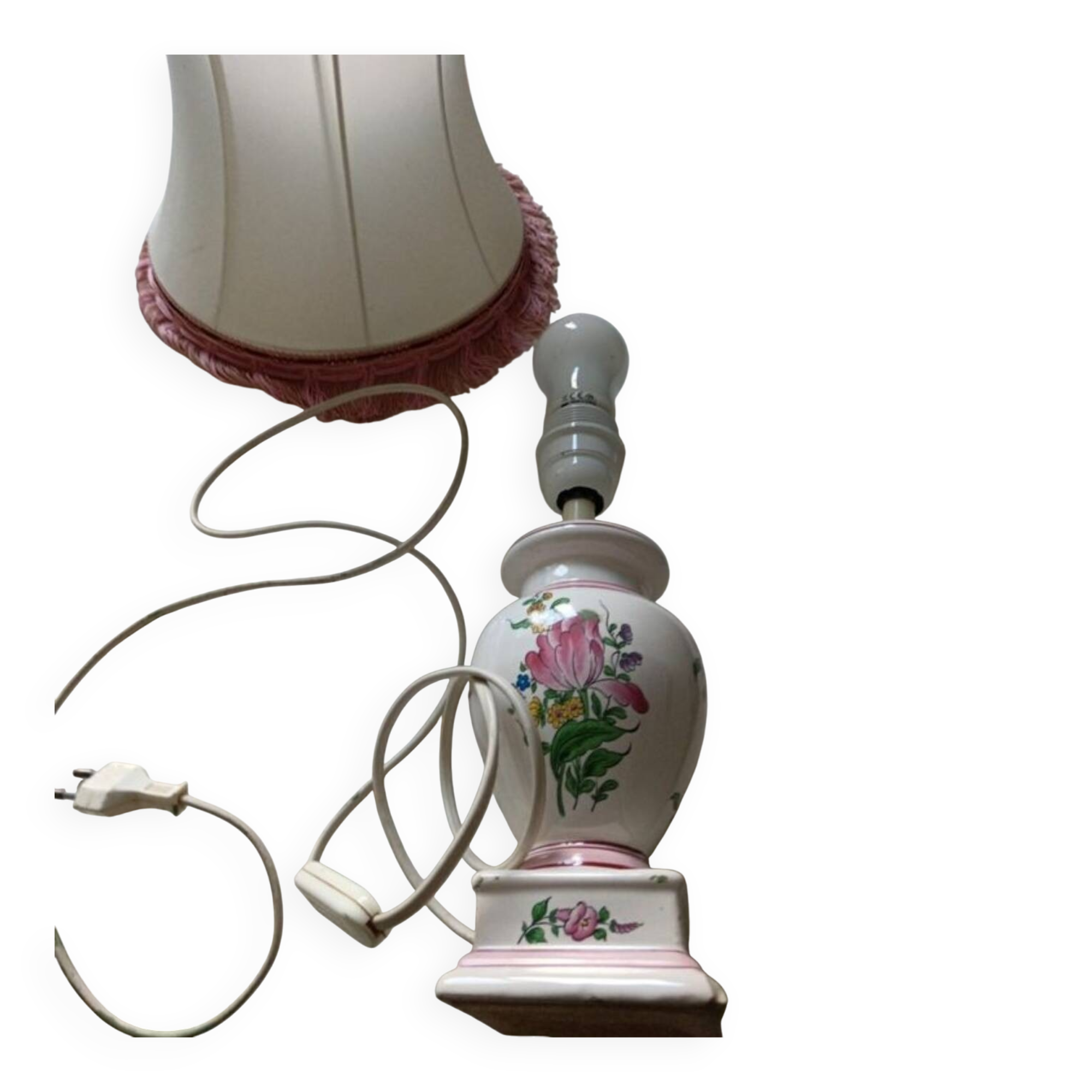 Lampe marque Lunéville du 20eme siècle.