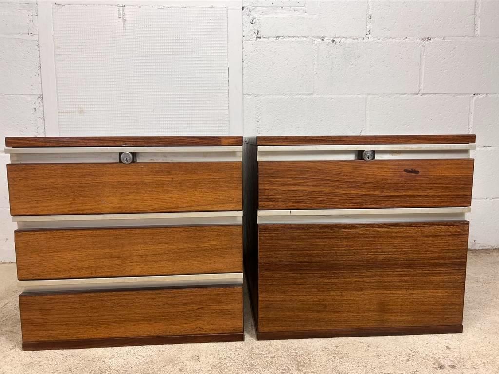 Set of 2 vintage archive drawers