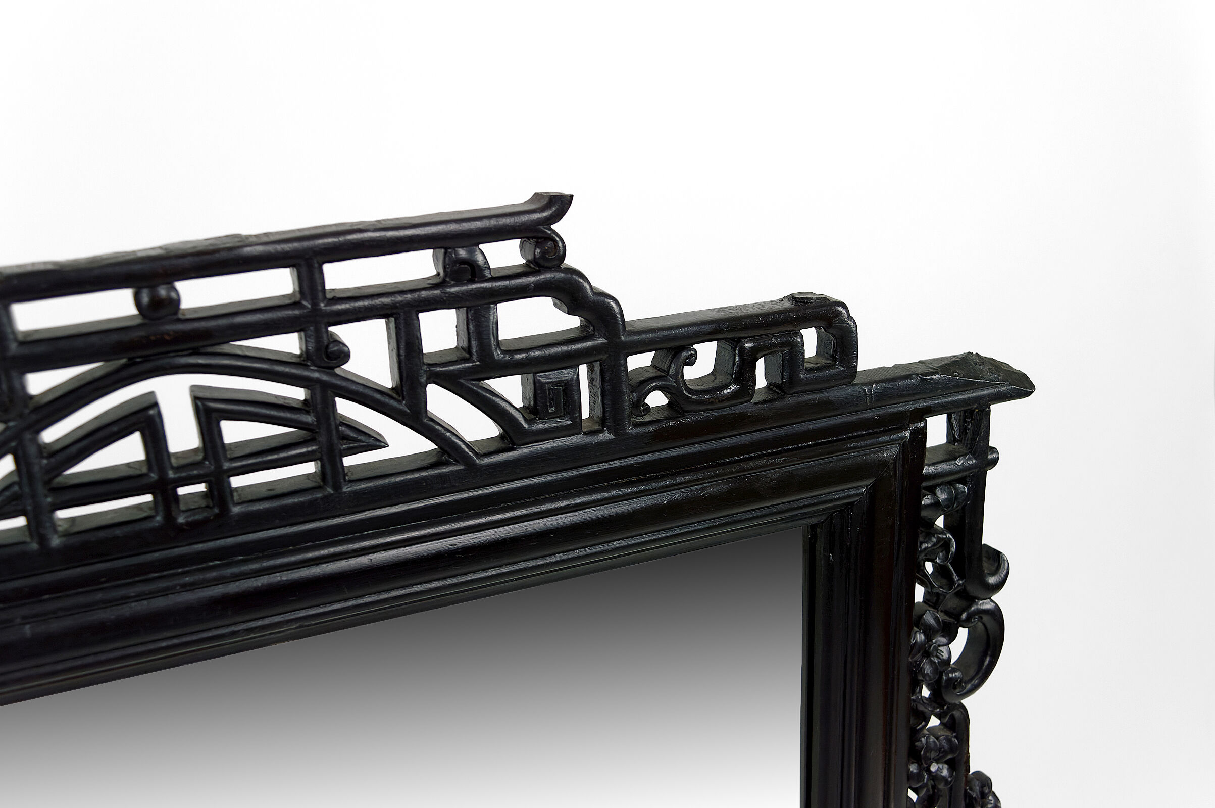 Viardot Japanese dragon mirror, circa 1880