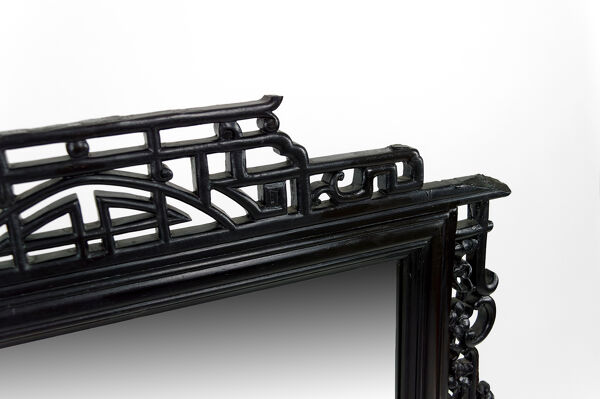 Miroir Viardot japonisant au dragon, circa 1880