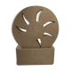 Lamp in stone of the Gard carved 1970