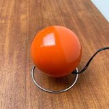 Mid-century space globe table lamp by Erco, 1970s.