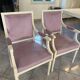 Louis XVI style armchairs