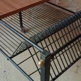 Vinyl and record player table