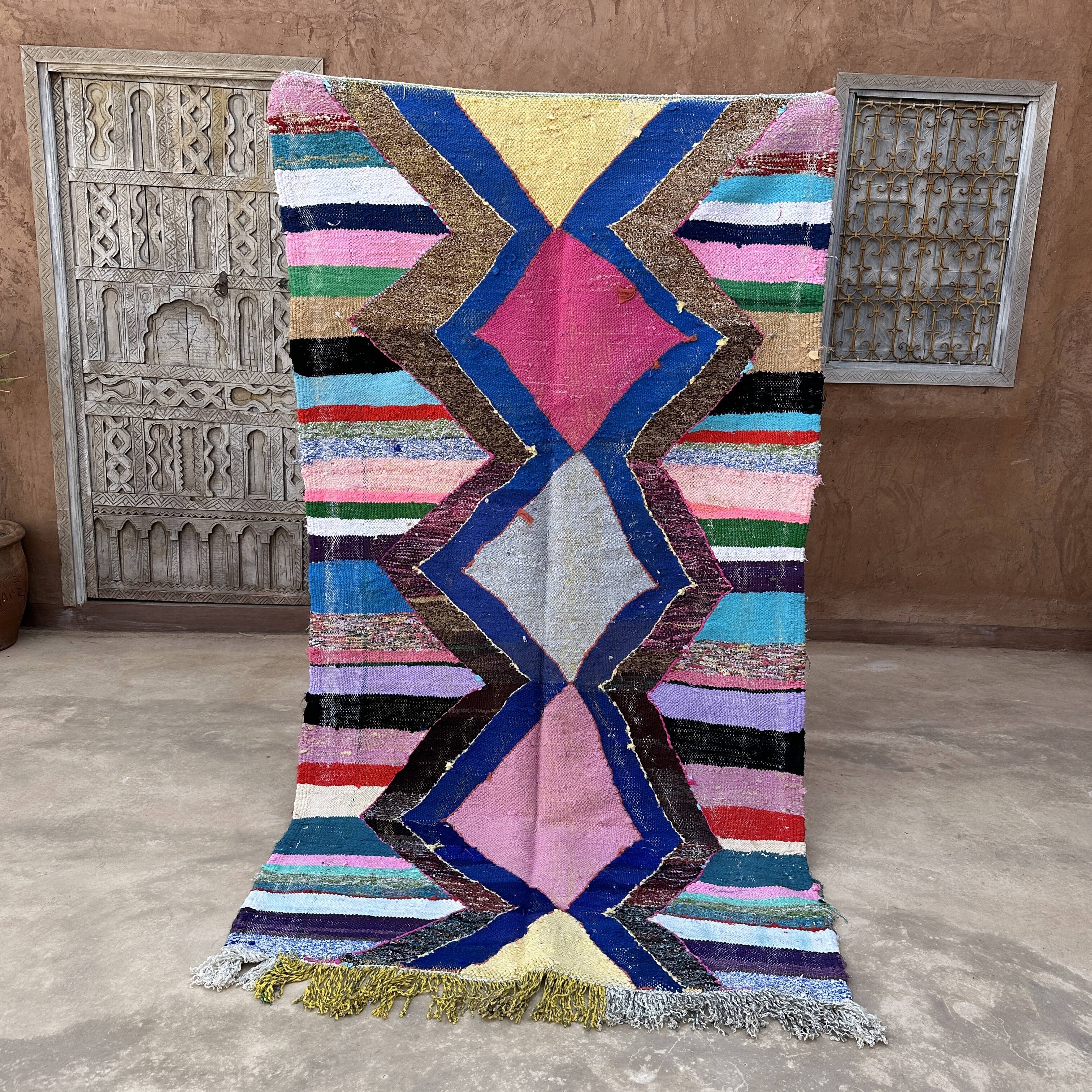 Colorful Moroccan rug - 135 x 240 cm