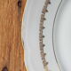 8 flat plates porcelain CNP