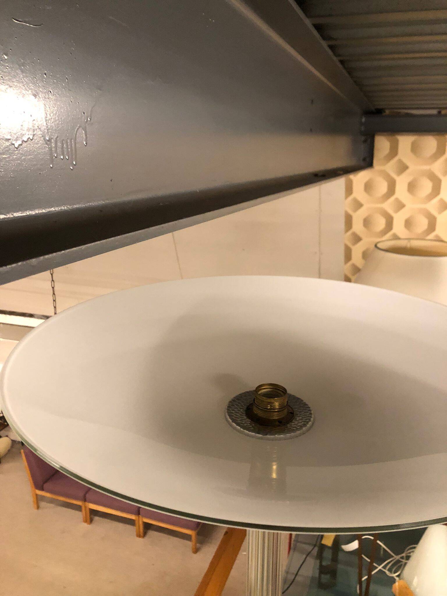 1970s Art Deco uplighter floor lamp from Italy