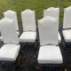 6 Louis XIII walnut chairs