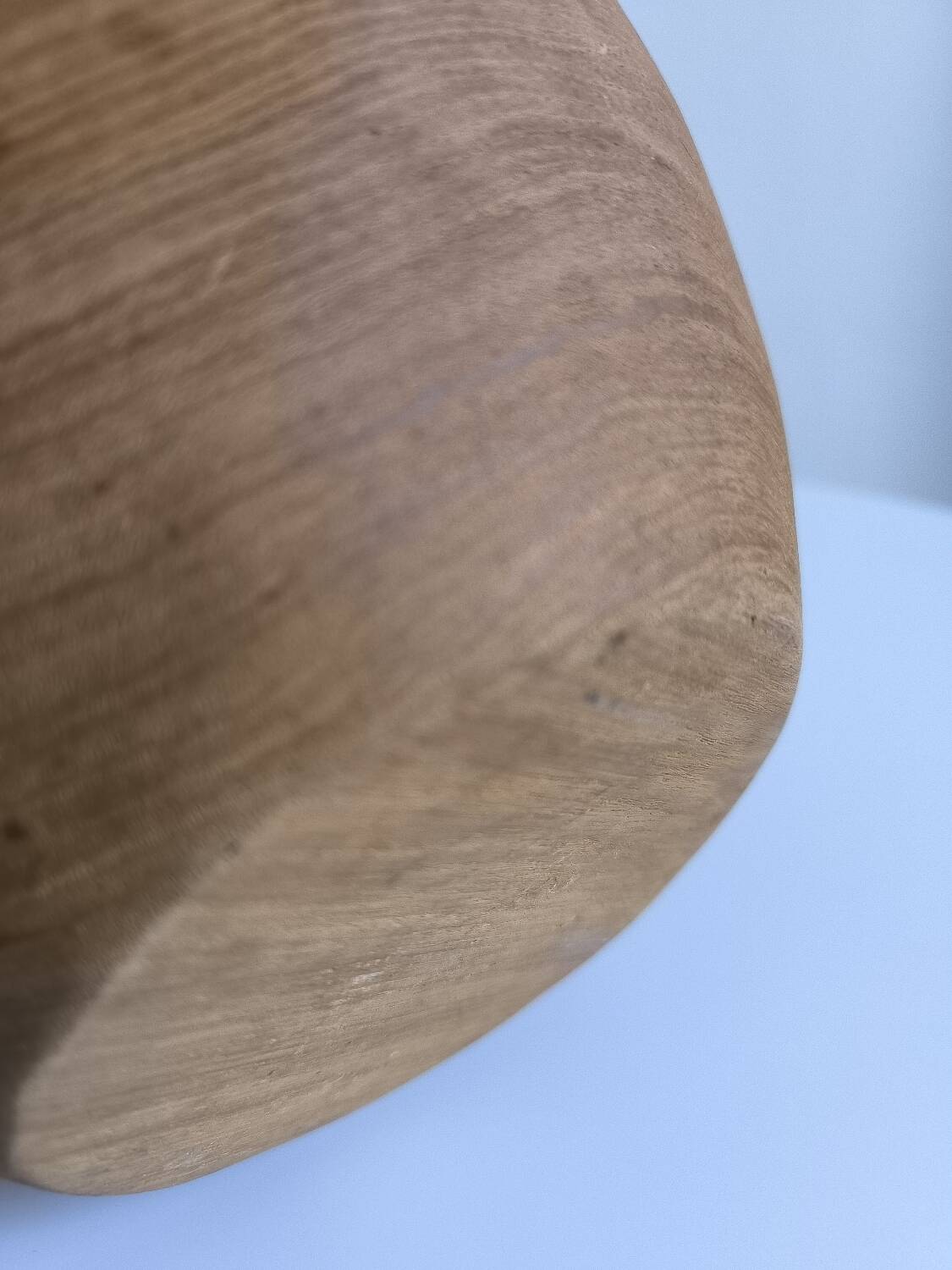 Olive wood salad bowl from the 50s