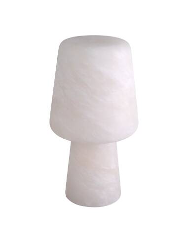 "Melia" table lamp in alabaster