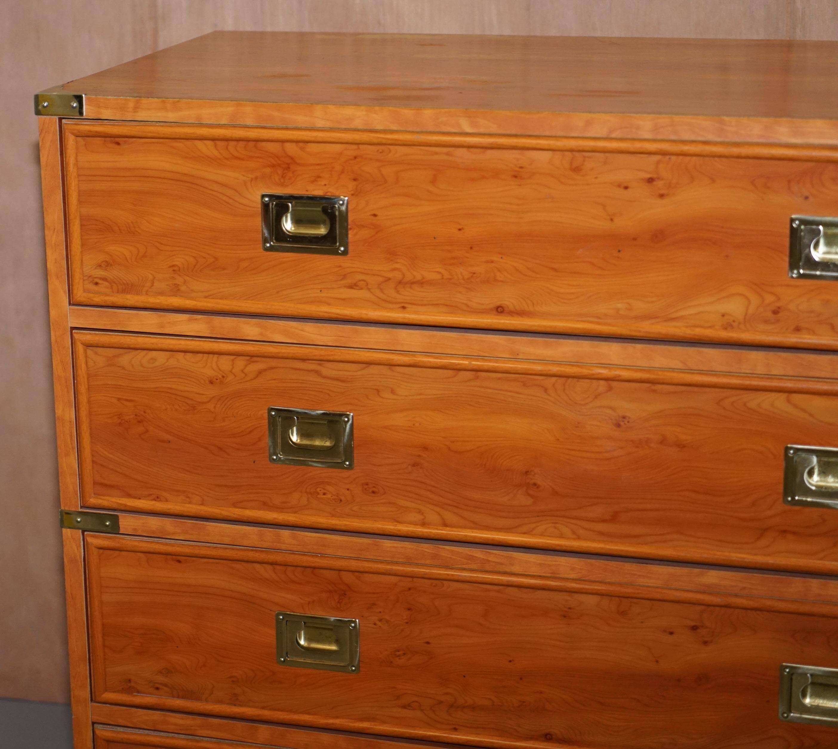 Commode vintage Meubles Gautier style campagne militaire
