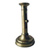 Antique golden brass candle holder