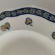 Assiette K&G Lunéville "Rouen Trèfle" circa 1880-1900