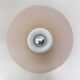 Postmodern Italian pink glass wall lamp, 1980s