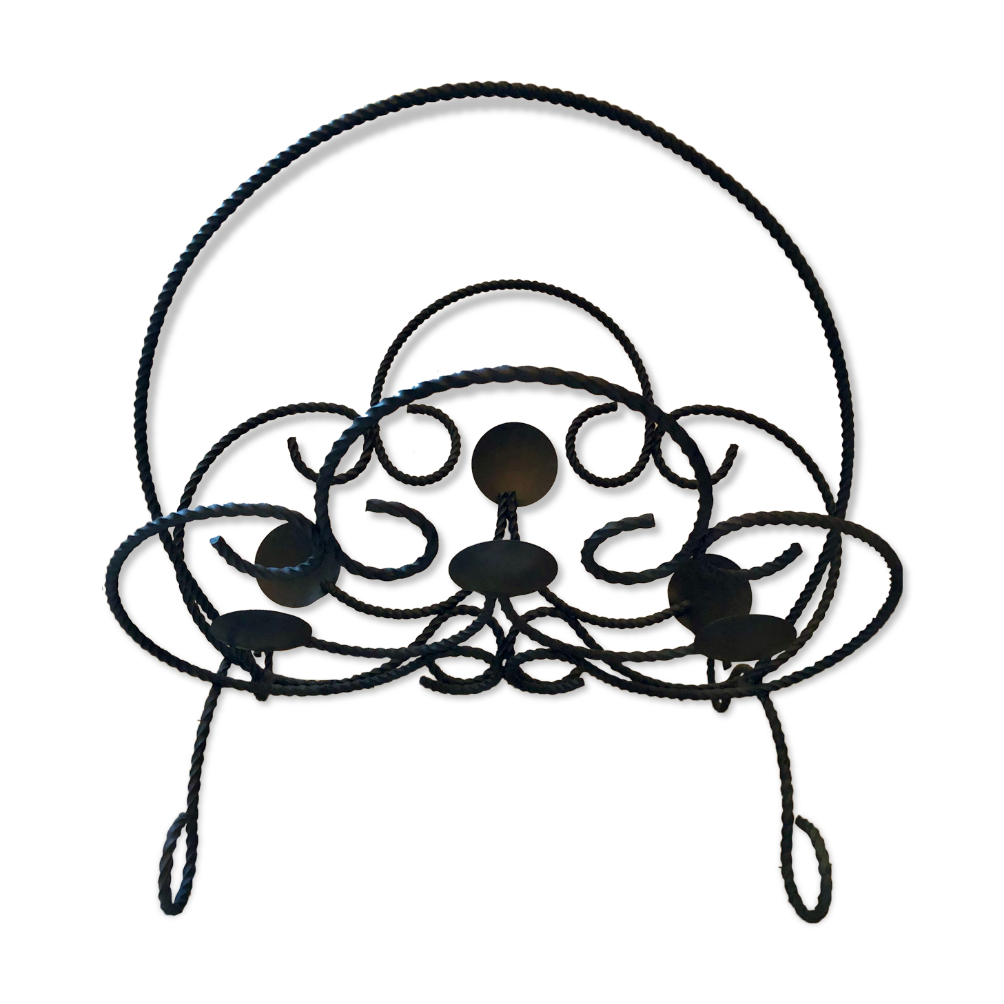 Old log holder or magazines