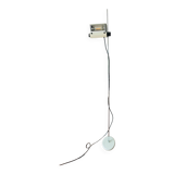 Oluce 626/L floorlamp Joe Colombo Design. Vintage Italian design. White Oluce lamp by Joe Colombo