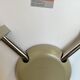 Bright green vintage chair with armrests, Fritz Hansen Series 7