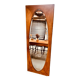 Old oak mirror