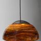 XL Murano glass pendant light by Doria Leuchten, Germany circa 1970