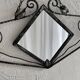 Miroir en fer forgé Art déco français, années 1930
