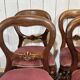 Suite de 8 chaises anglaises en acajou de style Victorien