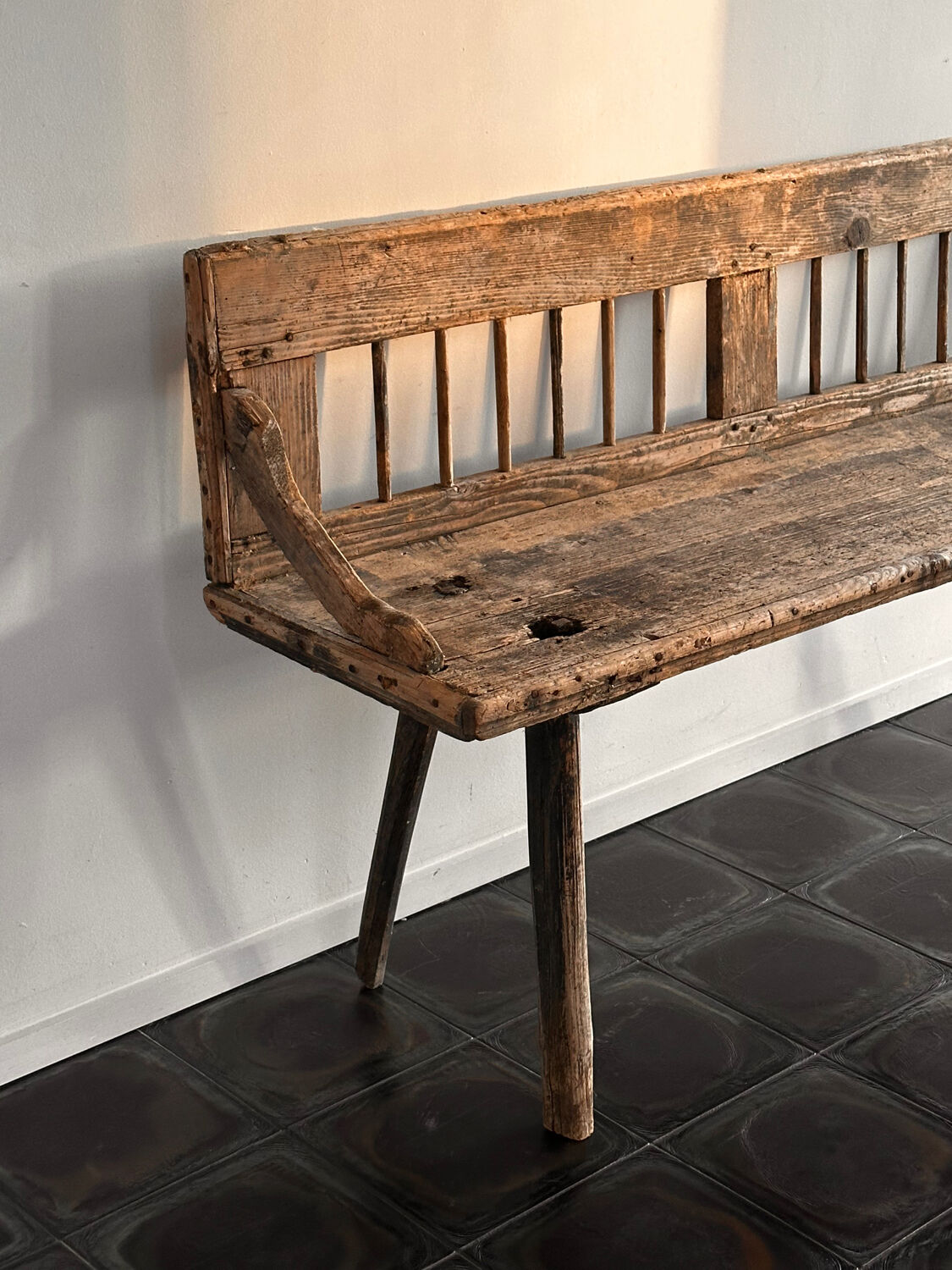 Wooden bench – Wabi Sabi spirit