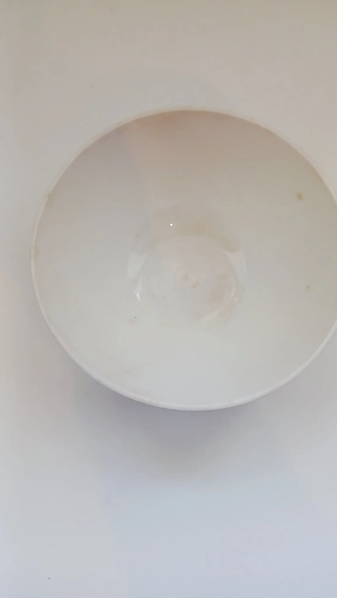 Old DIGOIN faceted blue bowl from the 1950s.
