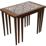 Tables gigognes en palissandre 'Fensmark'