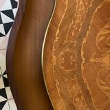 Marquetry table style louis XV