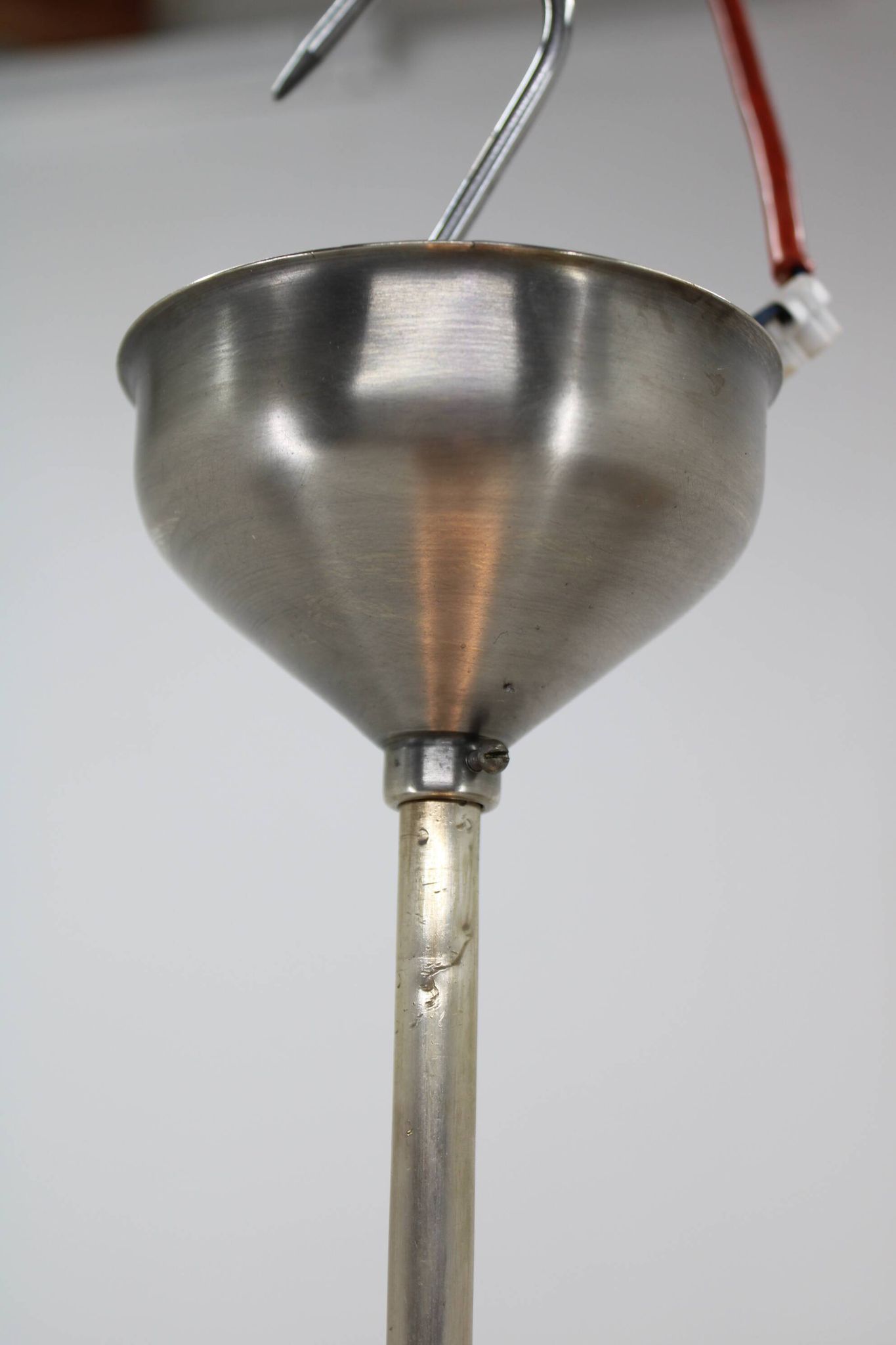 Large Bauhaus Pendant Attributed to Marianne Brandt, 1930s