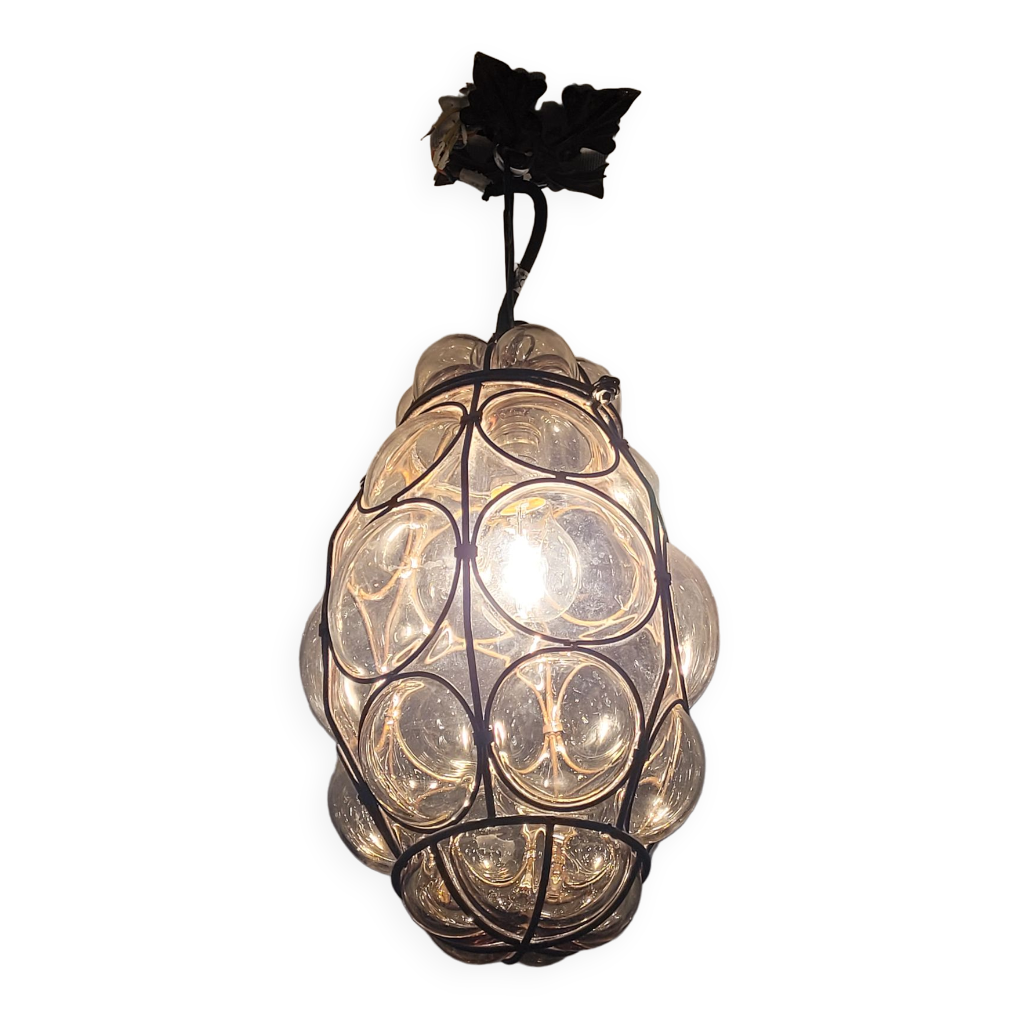 Venetian blown glass chandelier