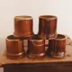 Lot de 5 tasses gobelets • A. Bugnon 