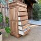 Solid wood chest of drawers