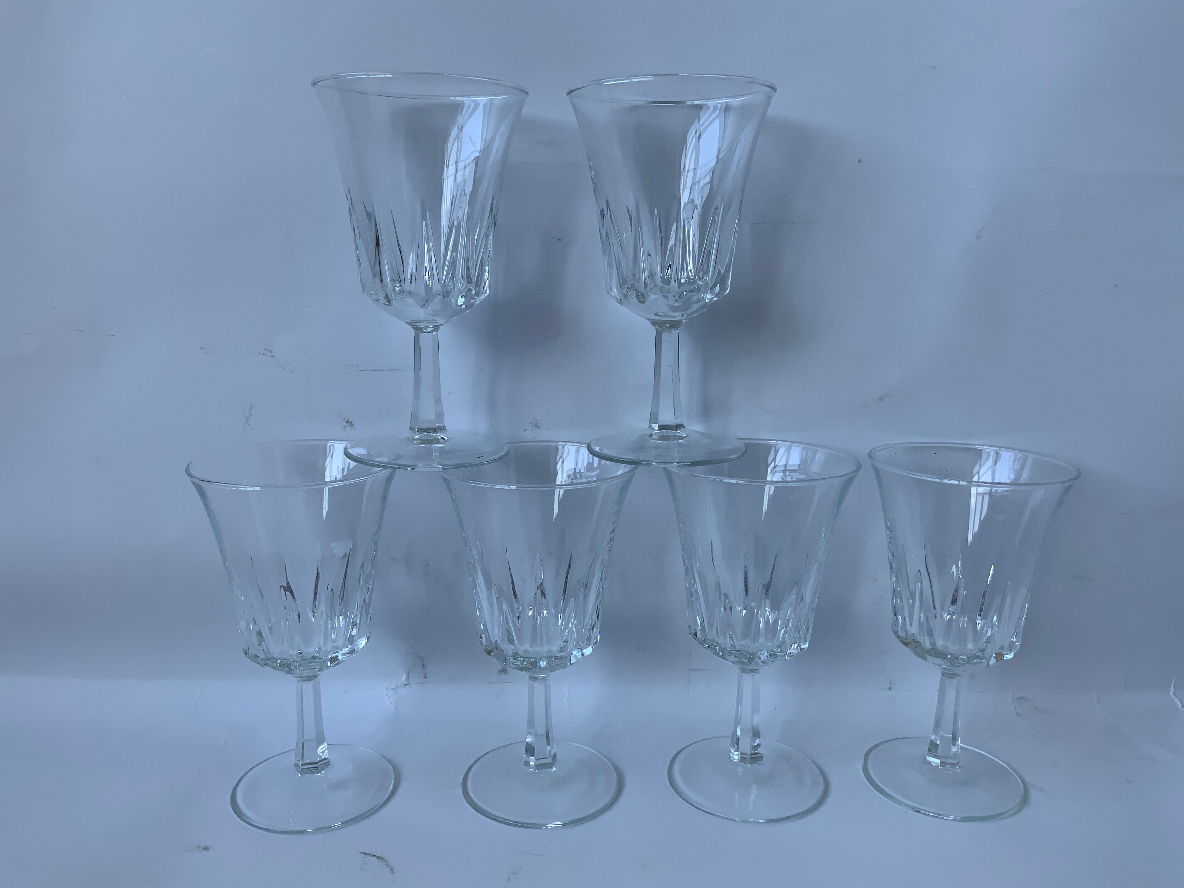 6 verres à pied Selency x Monoprix Croisé Laroche