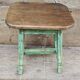 Ancien tabouret -sellette en teck birman