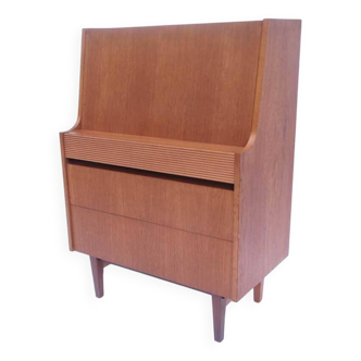 Vintage Scandinavian desk secretary