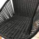 Joemie black armchair