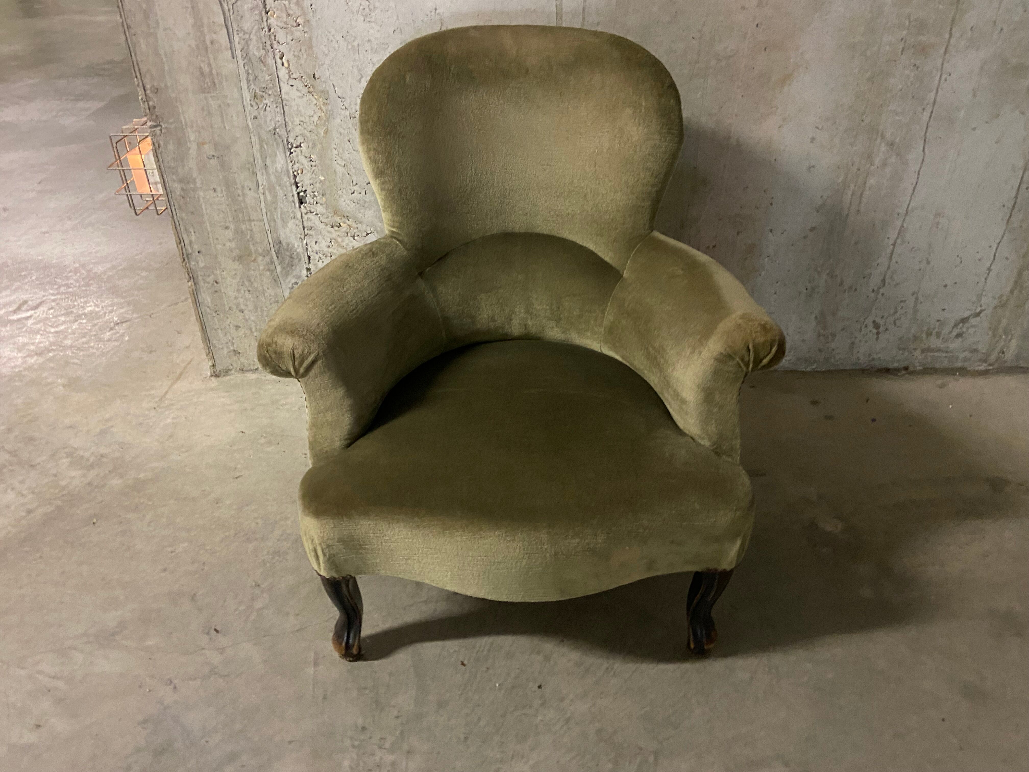 Napoleon III toad armchair