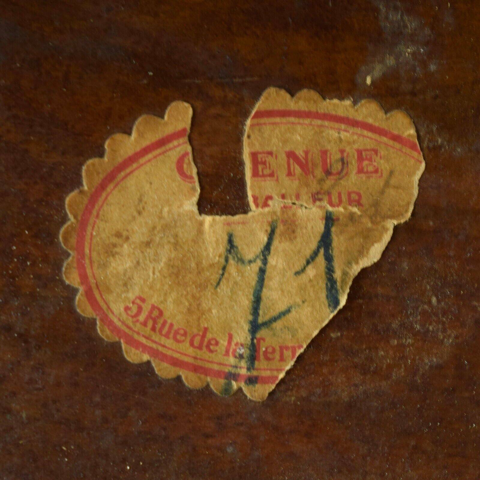 Old oil painting genre scene women walking in the forest - French school