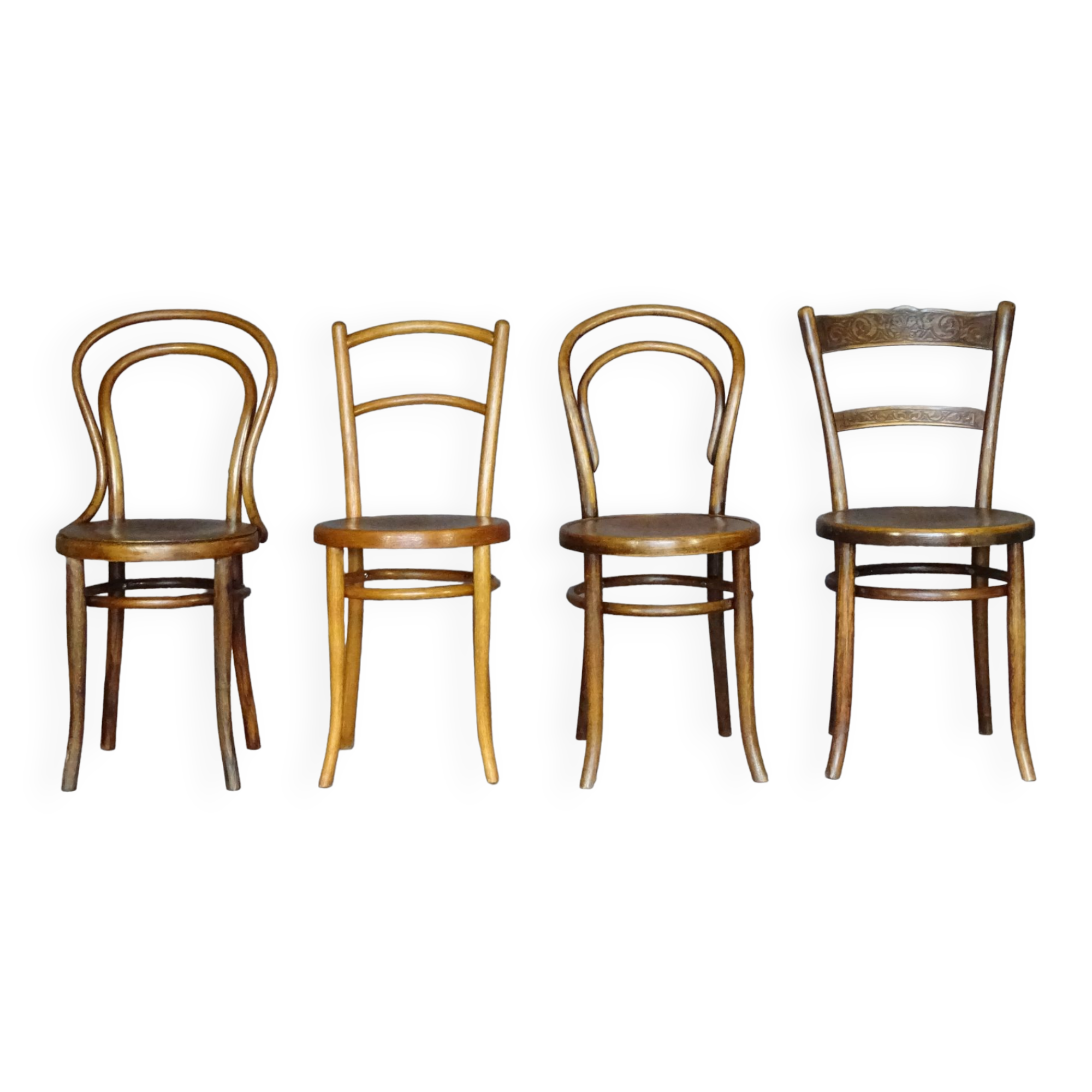Set of 4 chairs bistro