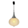 Vintage Iceglass Ceiling Lamp by Doria Leuchten