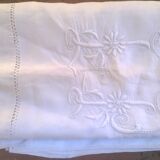 Vintage sheet "with monogram"