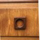 Sliding teak sideboard from the 1970s.