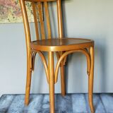 Chaise de bistrot en bois courbé Mahieu